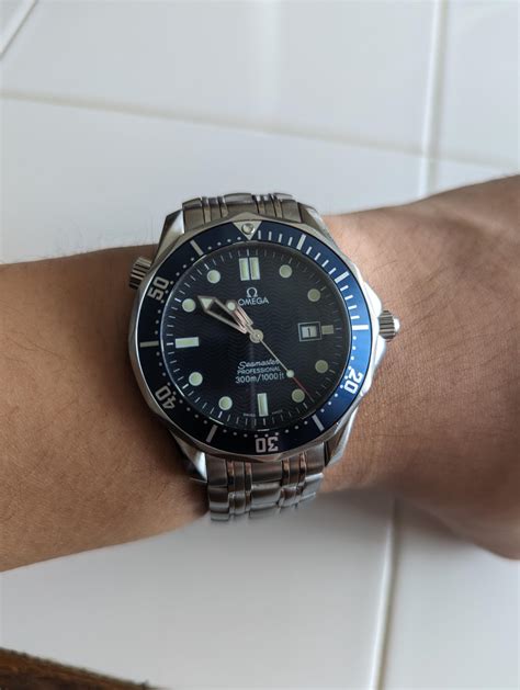 omega seamaster 1996 model|james bond goldeneye watch.